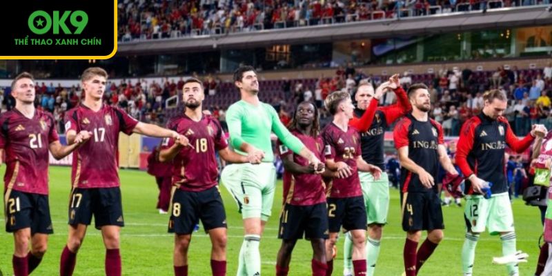 Đội tuyển Bỉ quyết tâm bảo vệ vị thế dẫn đầu bảng J